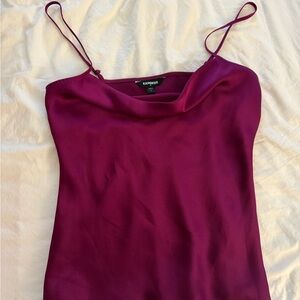 Express Women's Rich Purple Camisole